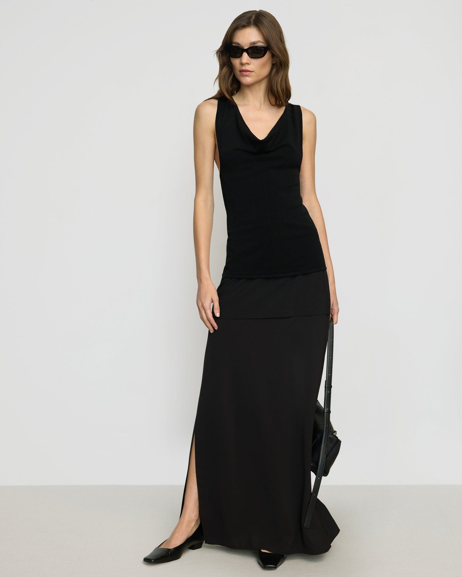 Augusta Tiered Maxi Skirt