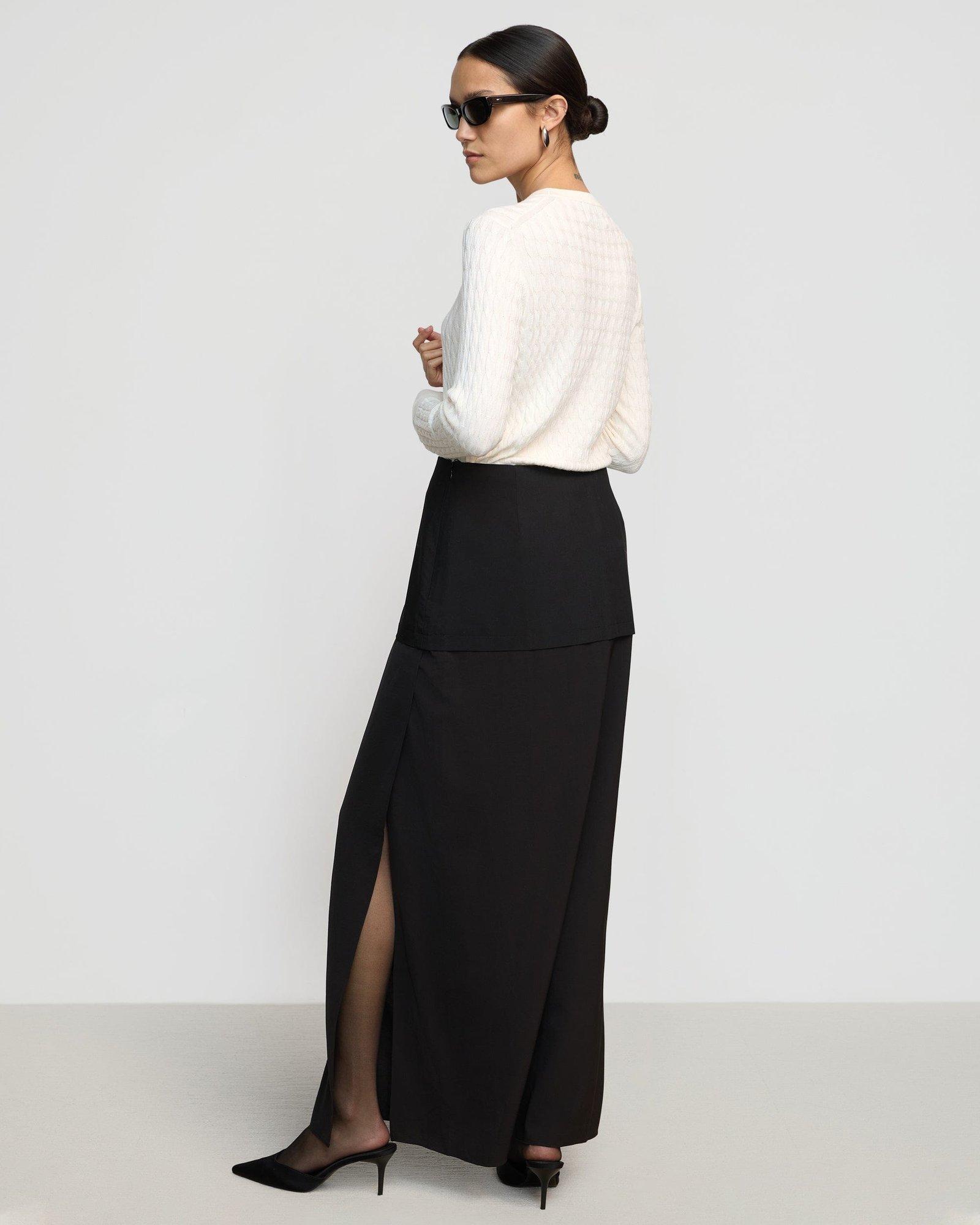 Augusta Tiered Maxi Skirt