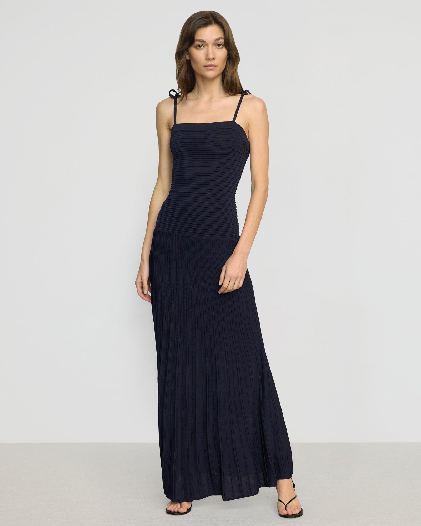 Chan Ottoman-Knit Dress