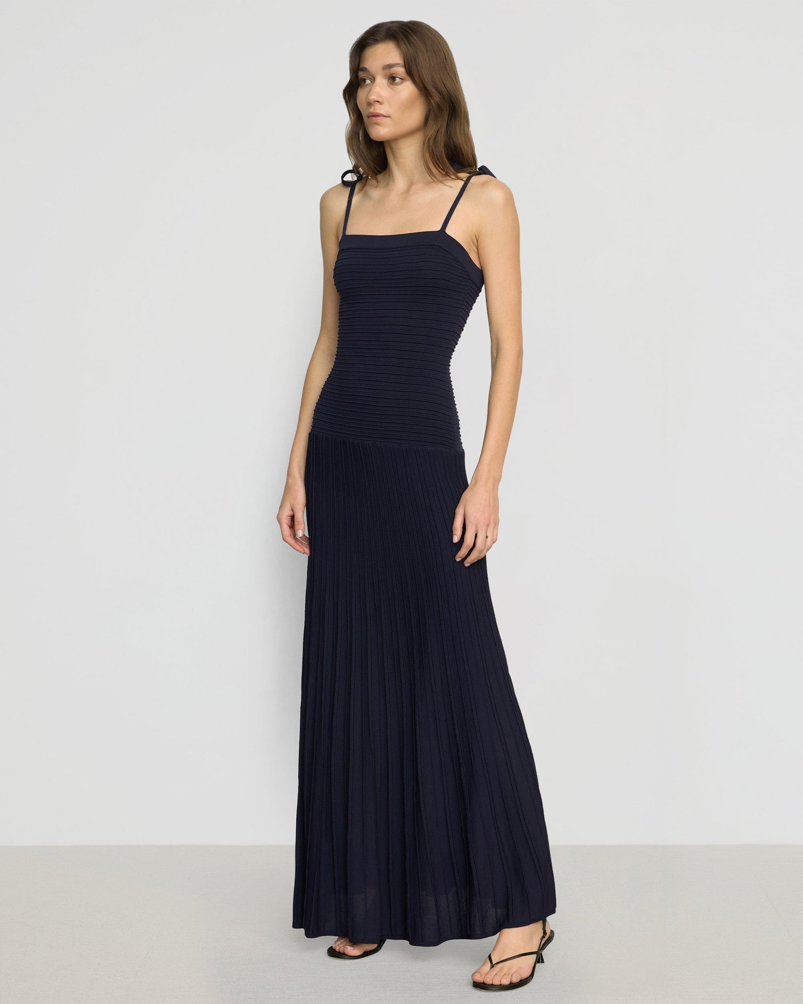 Chan Ottoman-Knit Dress