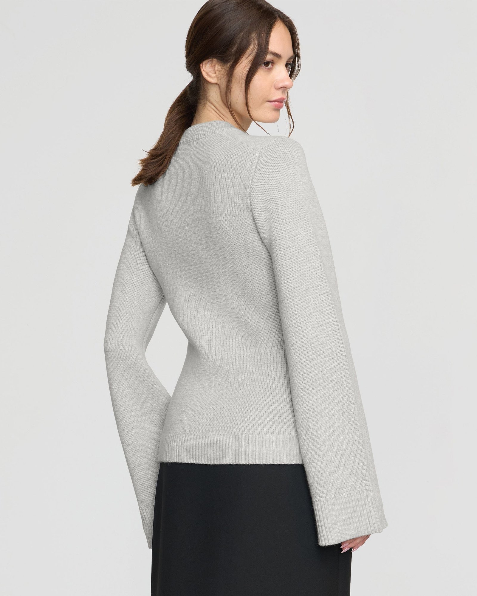 Eames Organic Cotton-Wool Button Cardigan