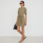 Fallon Organic Cotton T-Shirt Wrap Dress