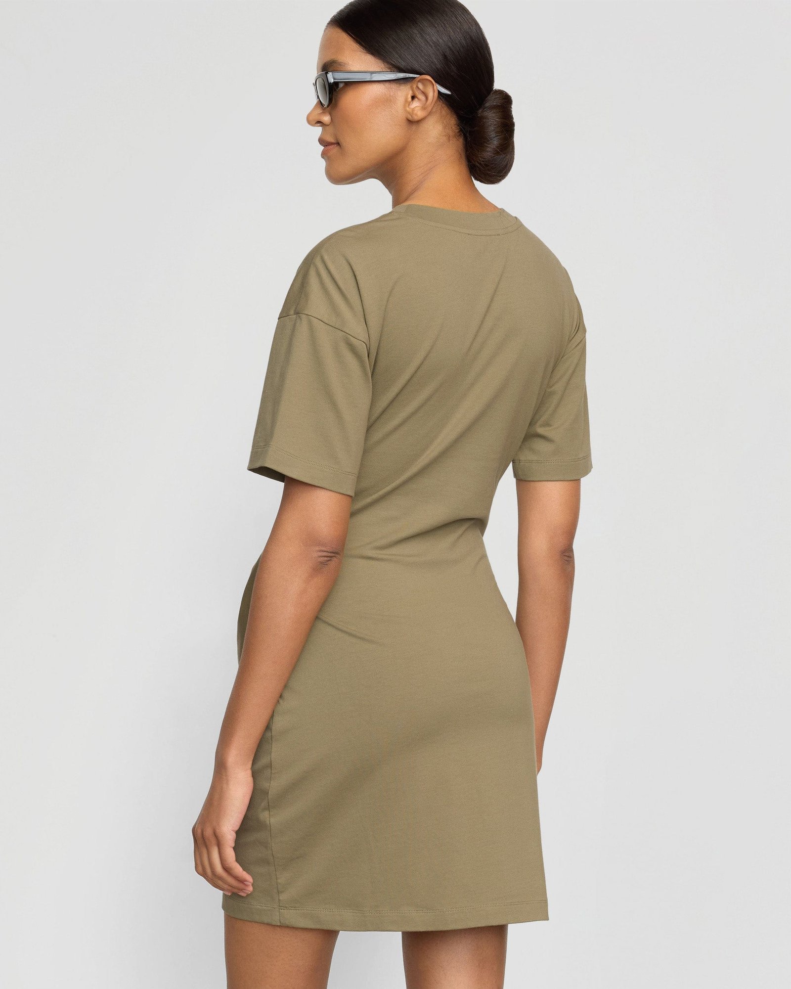 Fallon Organic Cotton T-Shirt Wrap Dress