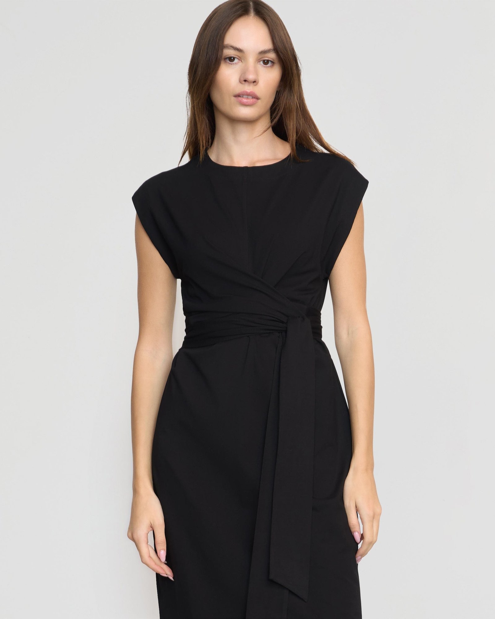 Fei Tie-Front Organic Cotton Dress