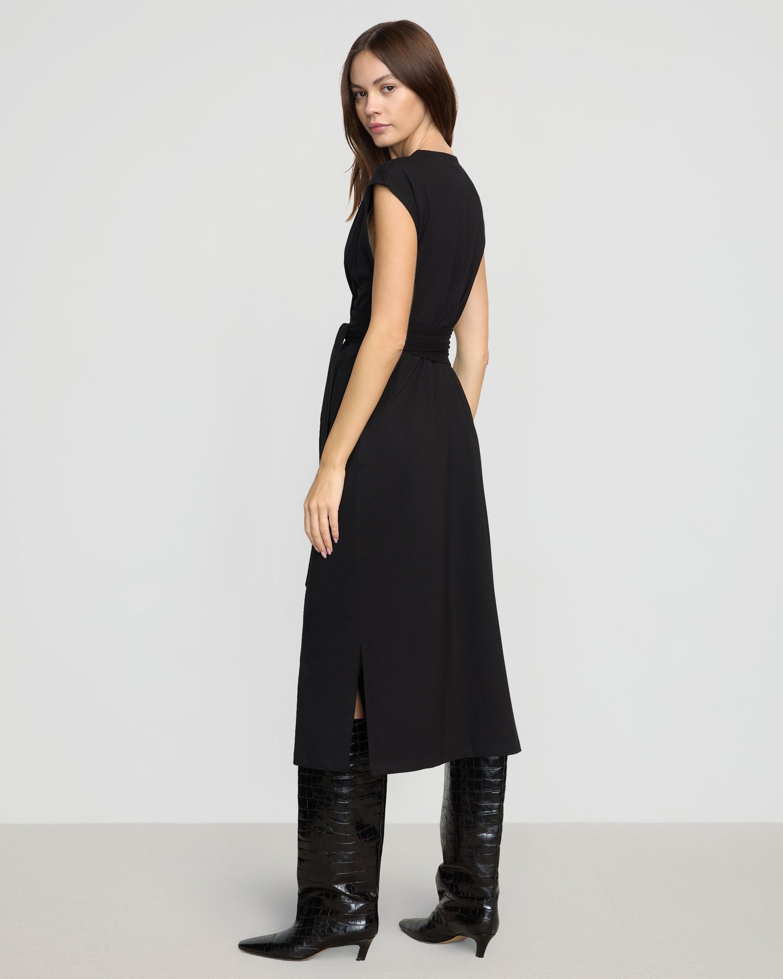Fei Tie-Front Organic Cotton Dress