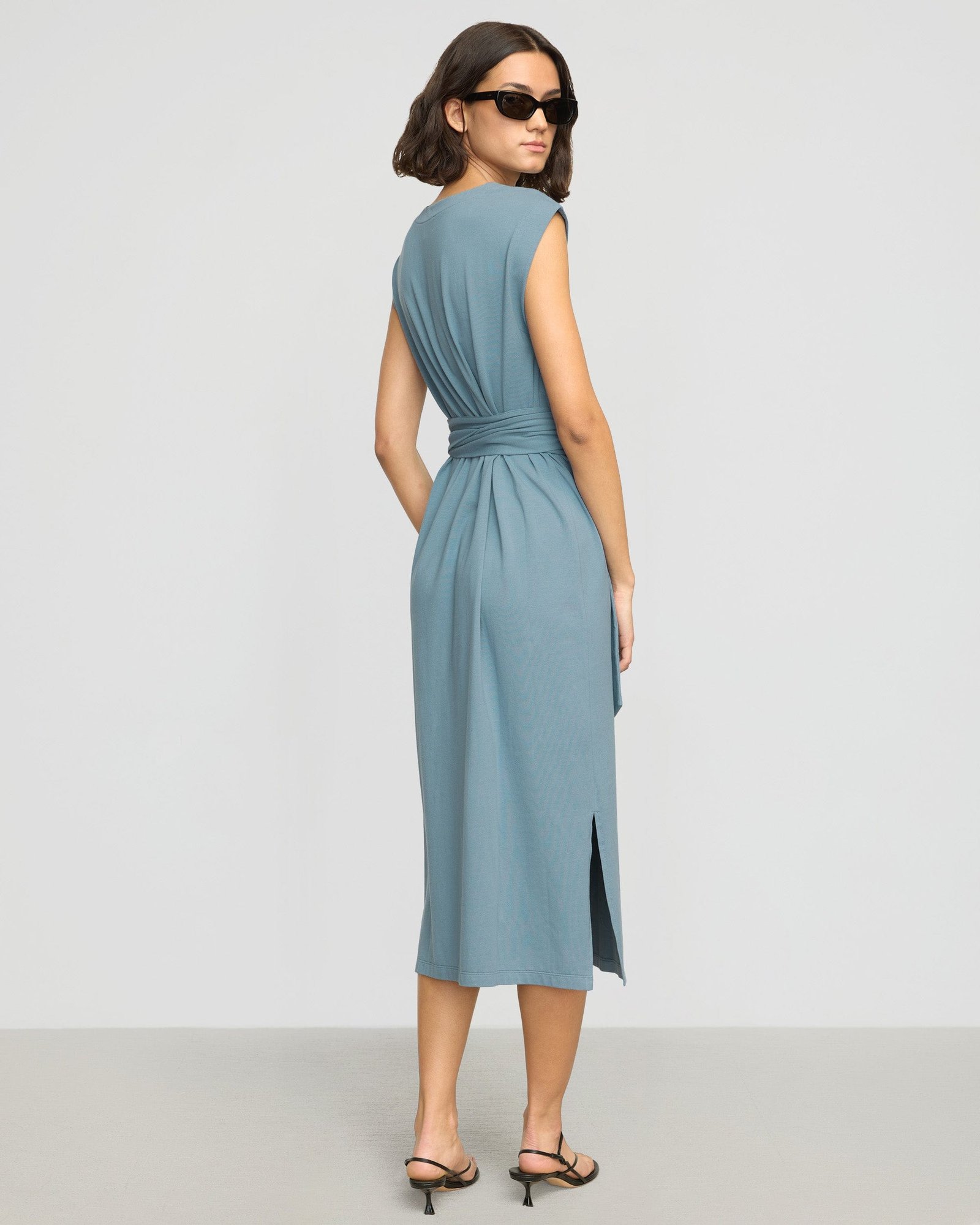 Fei Tie-Front Organic Cotton Dress