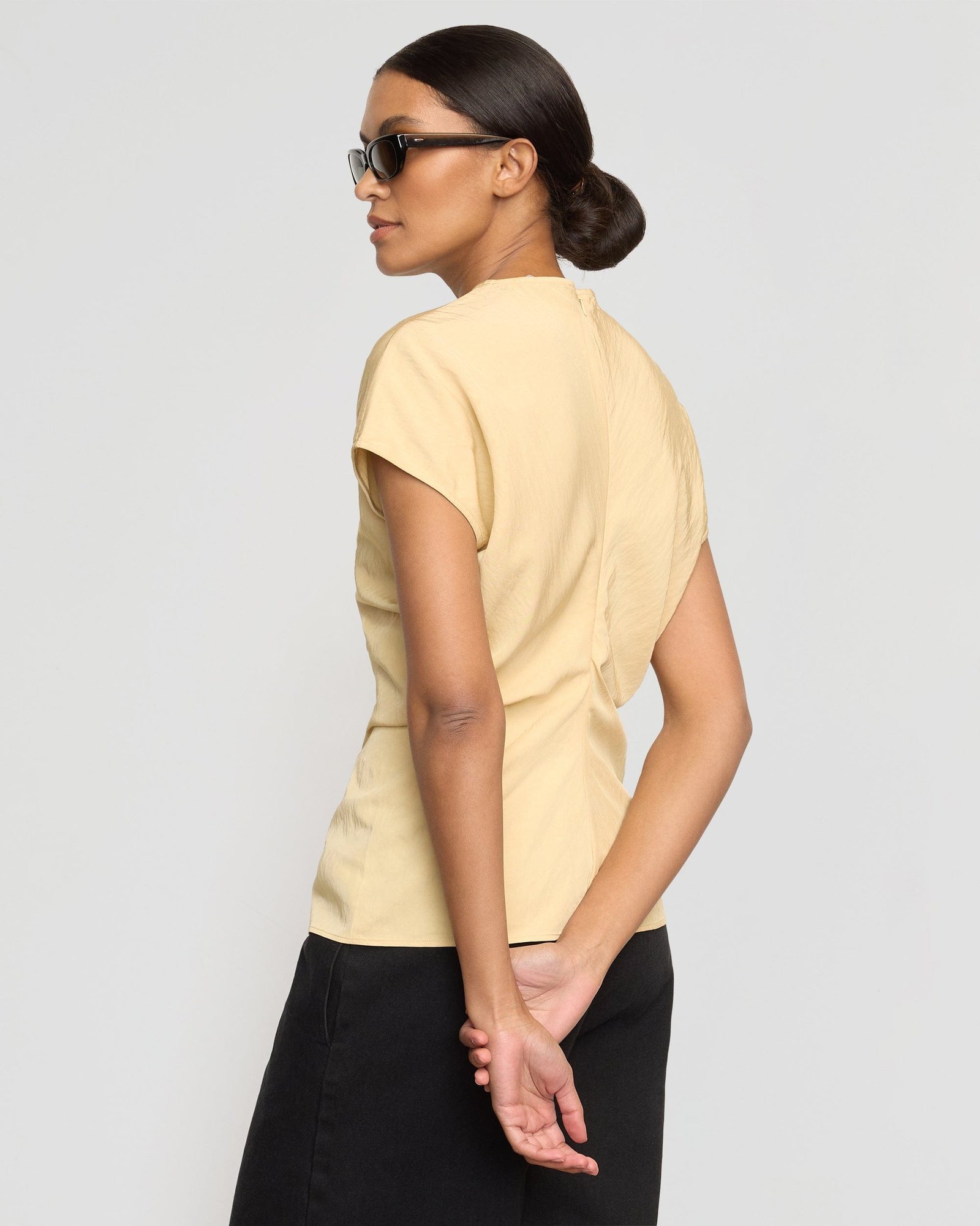 Finola Relaxed-Waist Blouse