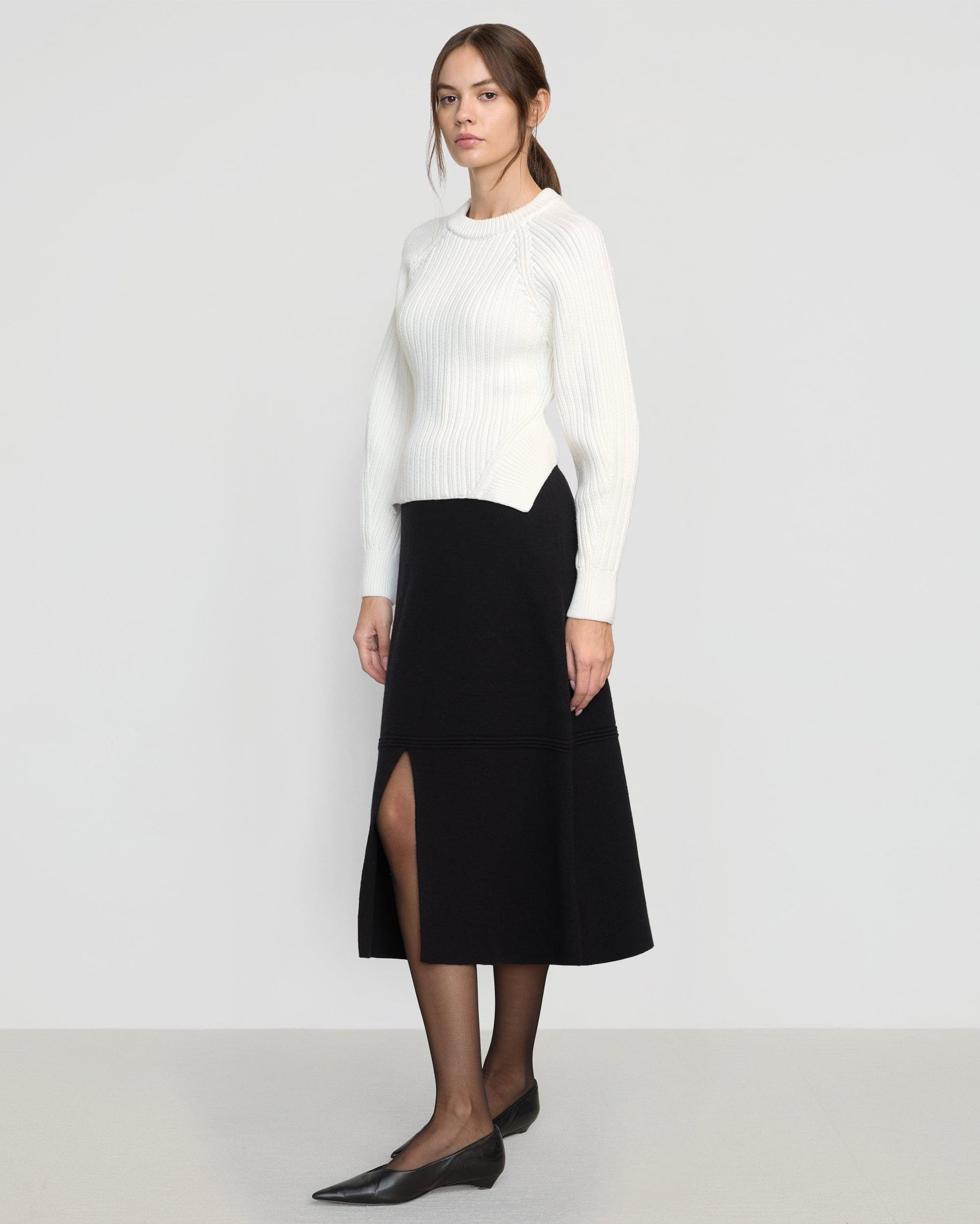 Iona Organic Cotton Cropped Sweater