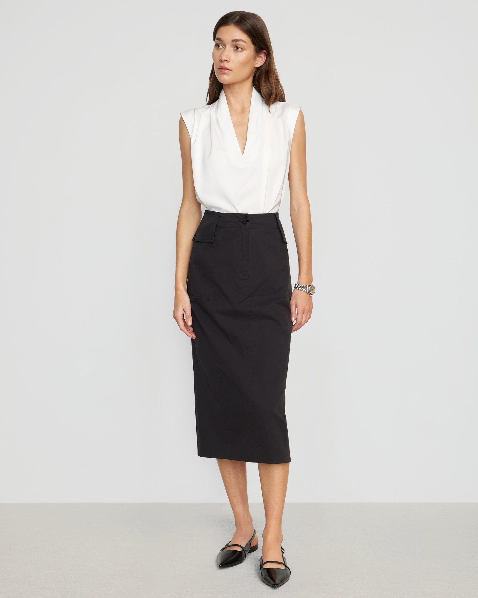 Jae V-Neck Sleeveless Blouse