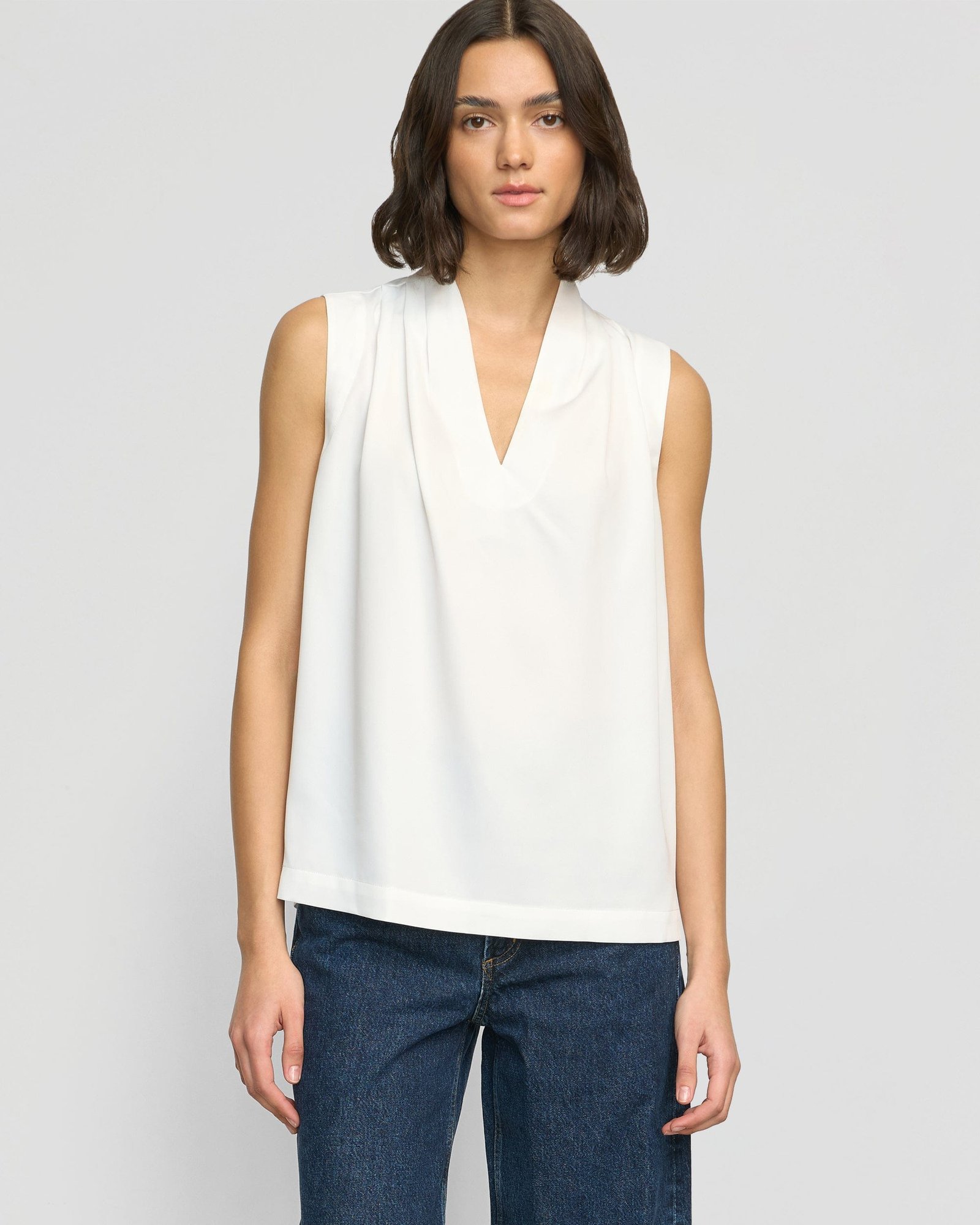 Jae V-Neck Sleeveless Blouse