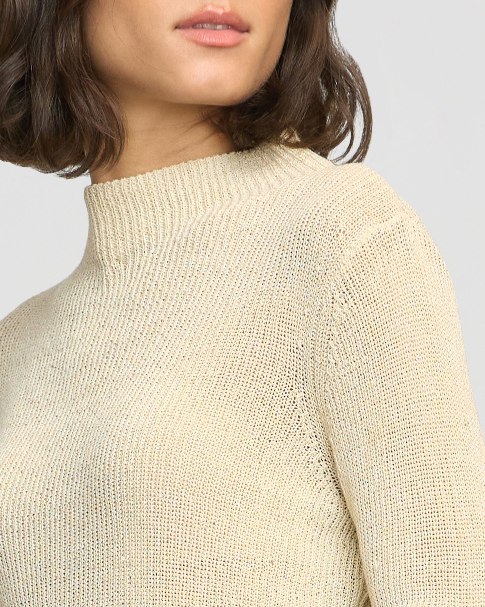 Lynne Slim Semi-Sheer Sweater