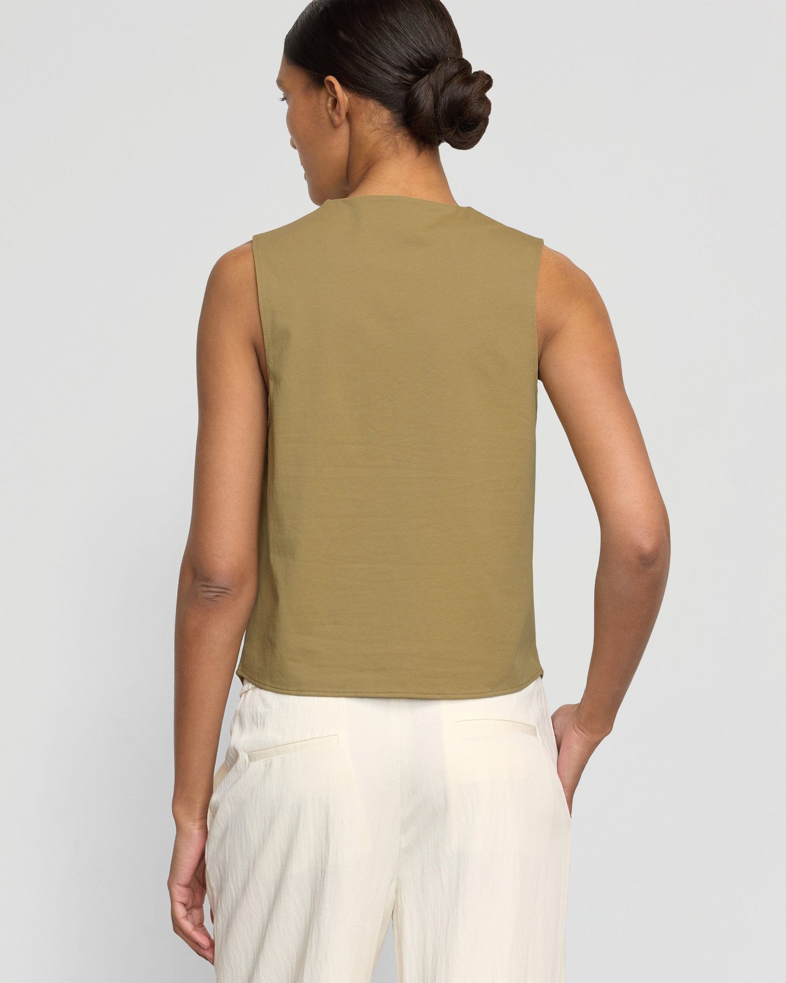 Marjorie Asymmetric-Hem Tee