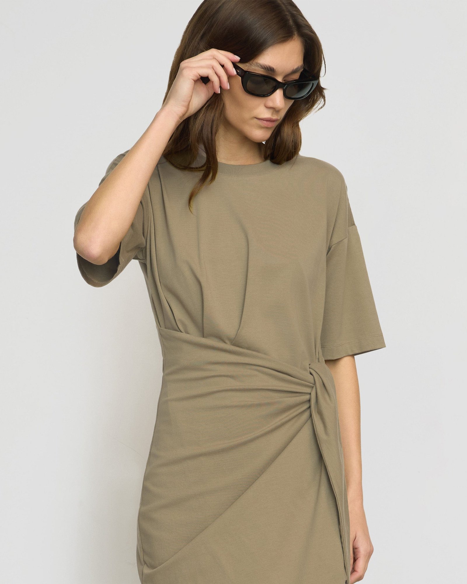 Noa Organic Cotton T-Shirt Wrap Dress