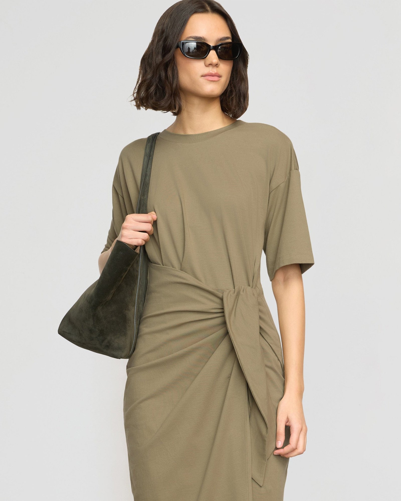 Noa Organic Cotton T-Shirt Wrap Dress