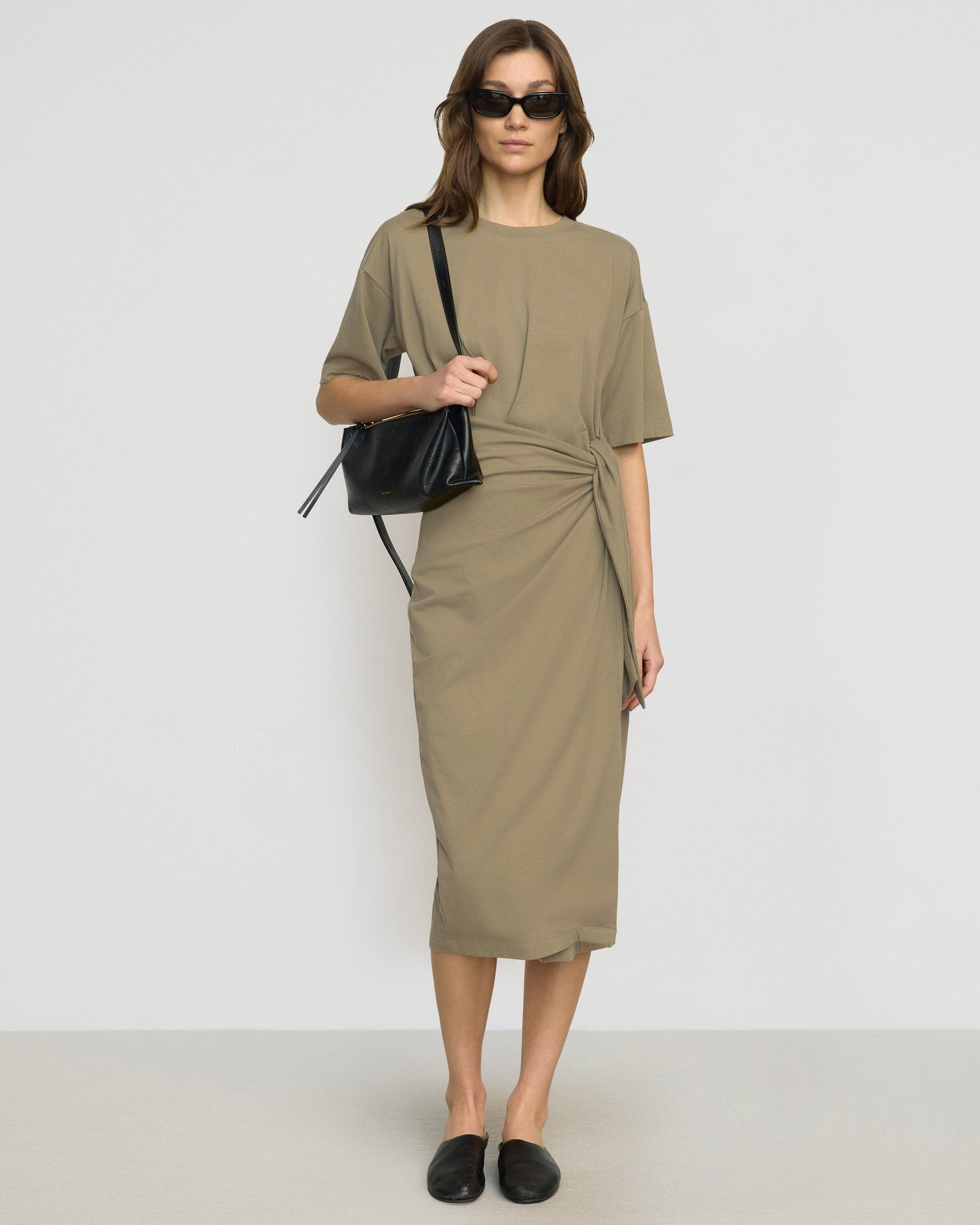 Noa Organic Cotton T-Shirt Wrap Dress