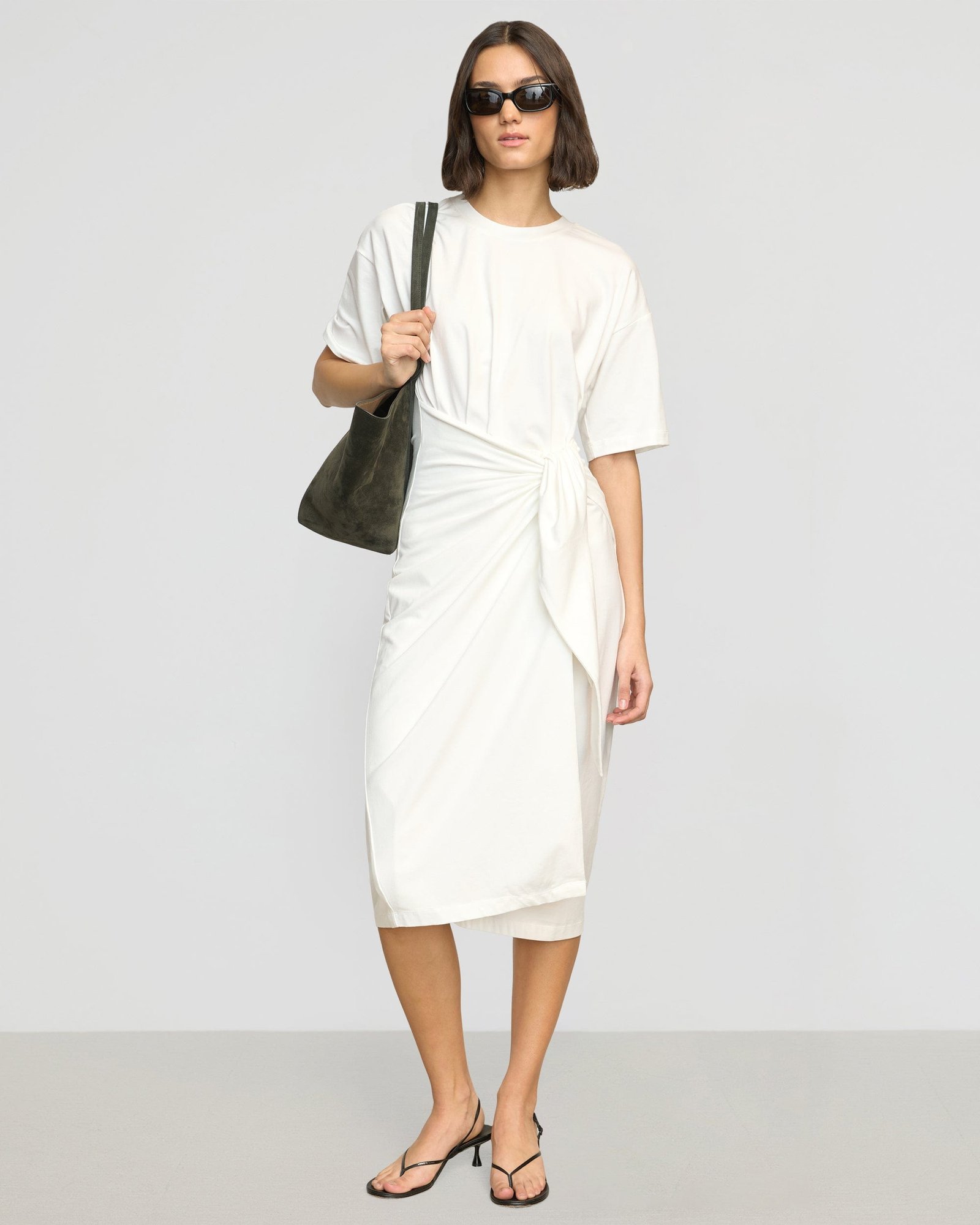 Noa Organic Cotton T-Shirt Wrap Dress