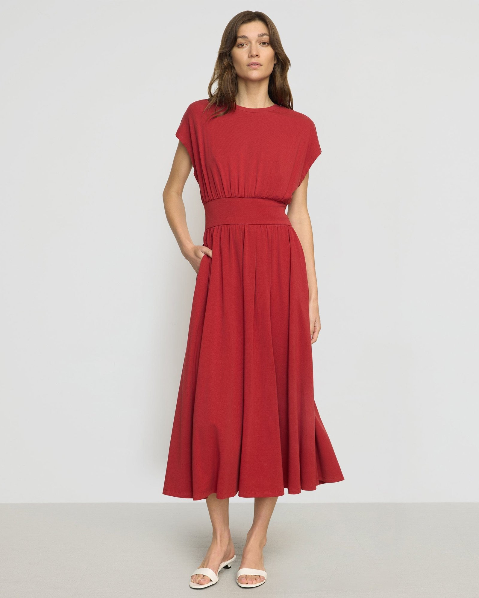 Prima Jersey Midi Dress