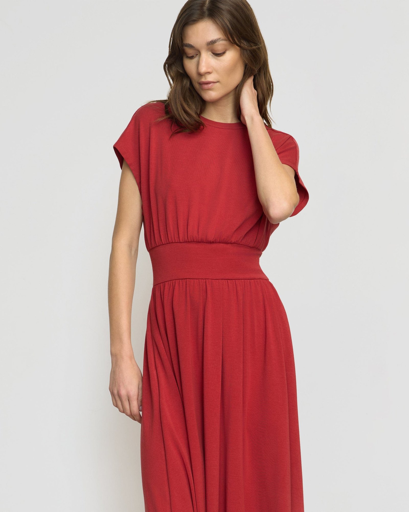 Prima Jersey Midi Dress