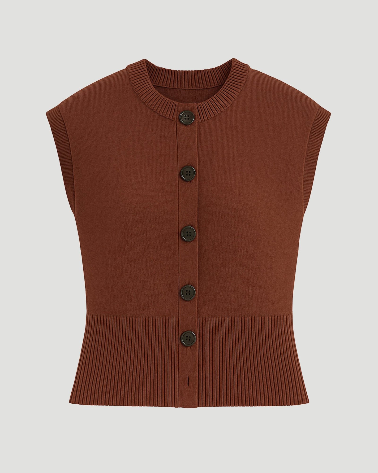 Solea Button Knit Vest