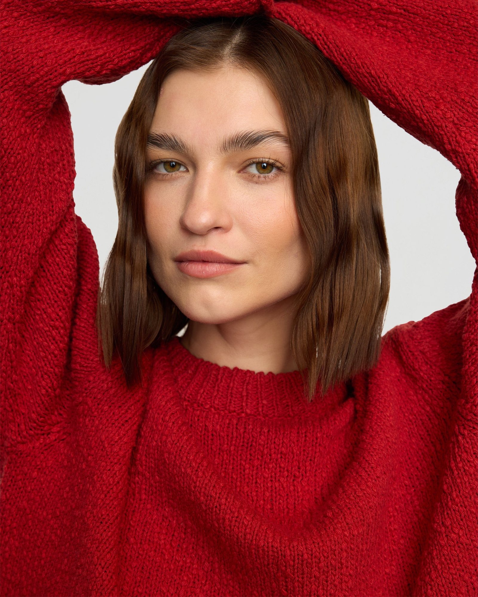 Sonya Textured Organic Cotton Sweater