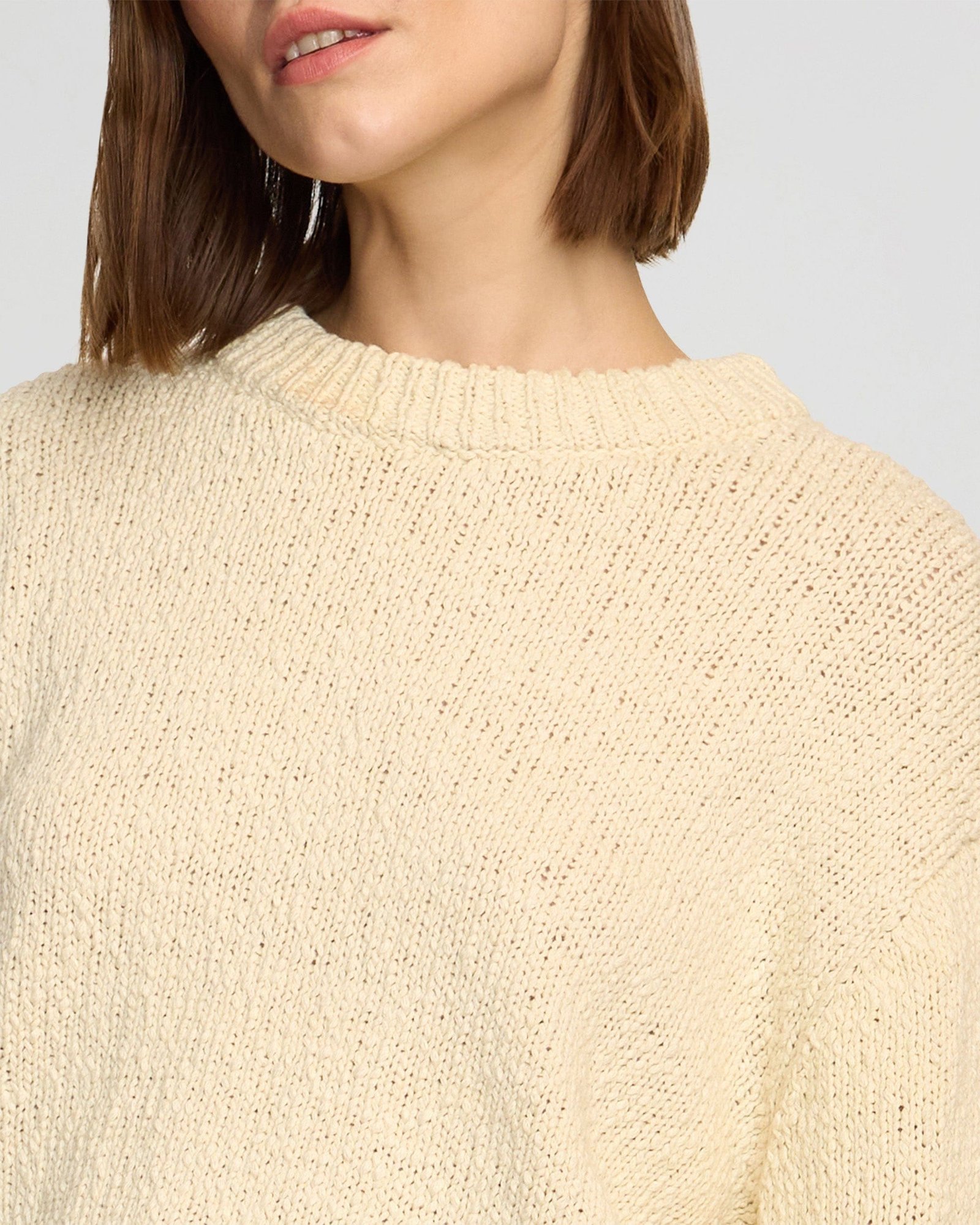 Sonya Textured Organic Cotton Sweater